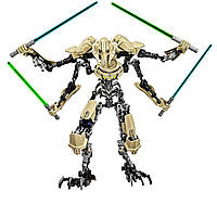 Игрушка конструктор General Grievous Star Wars, Конструктор фигурка генерал Гривус из фильма Звездные Войны