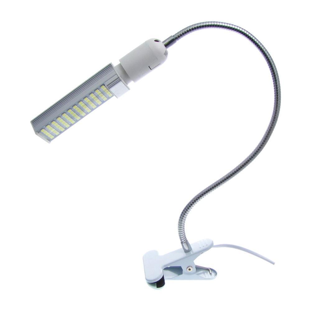 TU  TU Лампа светодиодная на гибкой ноге с зажимом AD-017 (12W, 220V, 60 светодиодов)