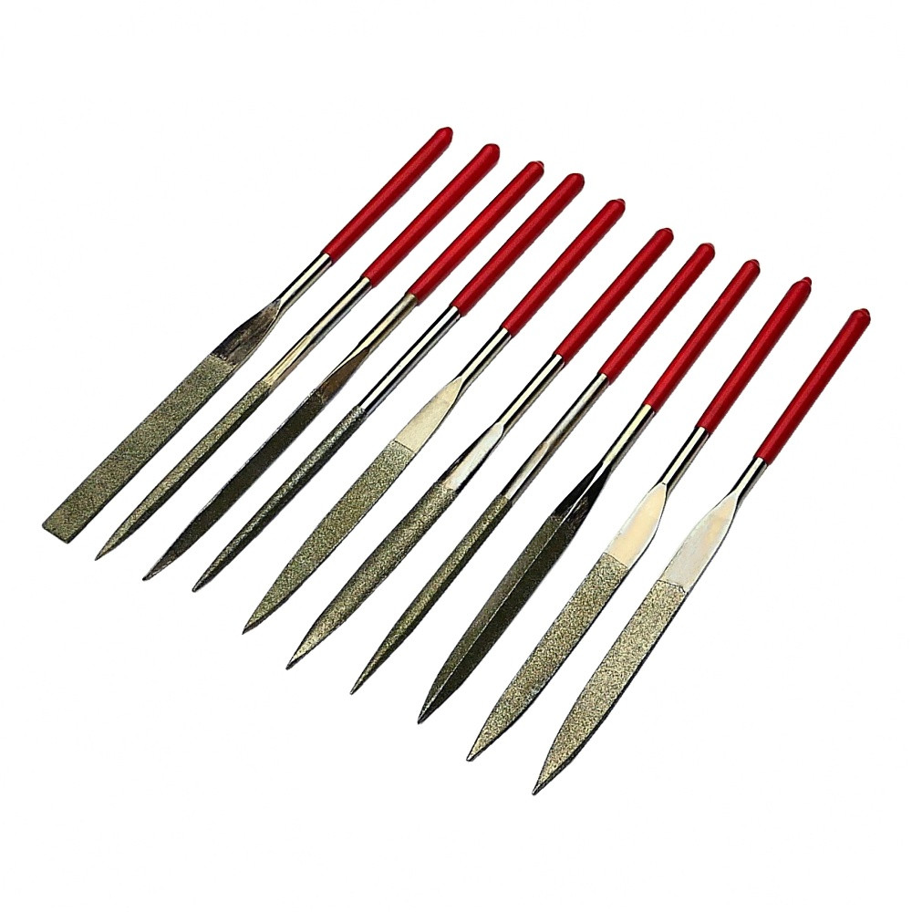 TU TU Набор надфилей с алмазным напылением 180*5 mm (10 шт)