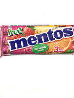 Жевательное драже Mentos Fruit Фрукты 3*38 гр