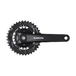 Система Shimano ALIVIO FC-MT101-2 36-22T 175 мм Чорна