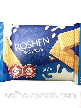 Вафлі Рошен Wafers з молочною начинкою 72 г, фото 2