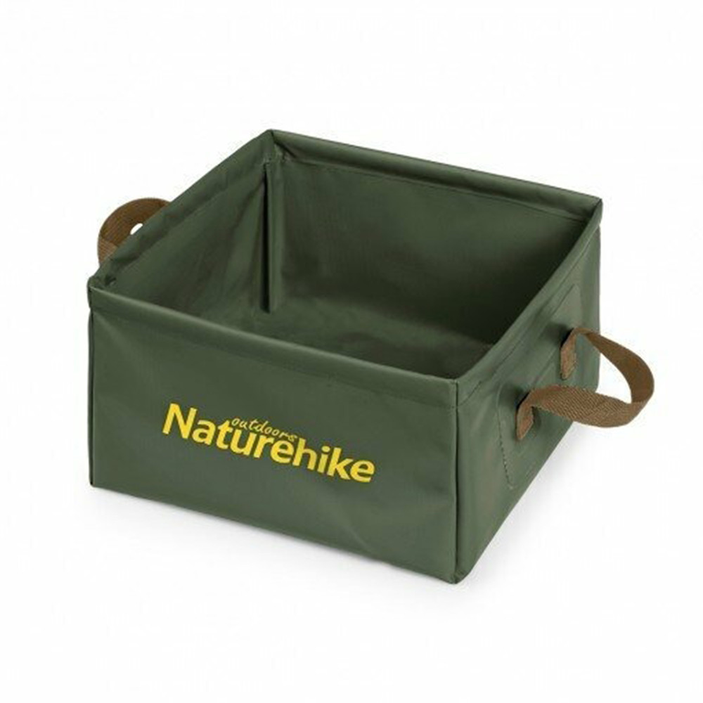 Відро складане Naturehike Square bucket 13л army green NH19SJ007