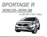 Вітровики, дефлектори вікон Kia Sportage 2010-2015 (Kyoung Dong/Корея), фото 4