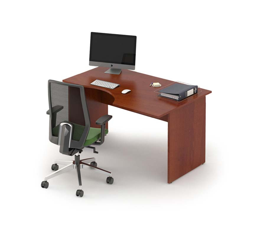 Письмовий кутовий стіл Атрибут A1.12.14 стільниця ДСП 1400*900 мм (MConcept-ТМ)