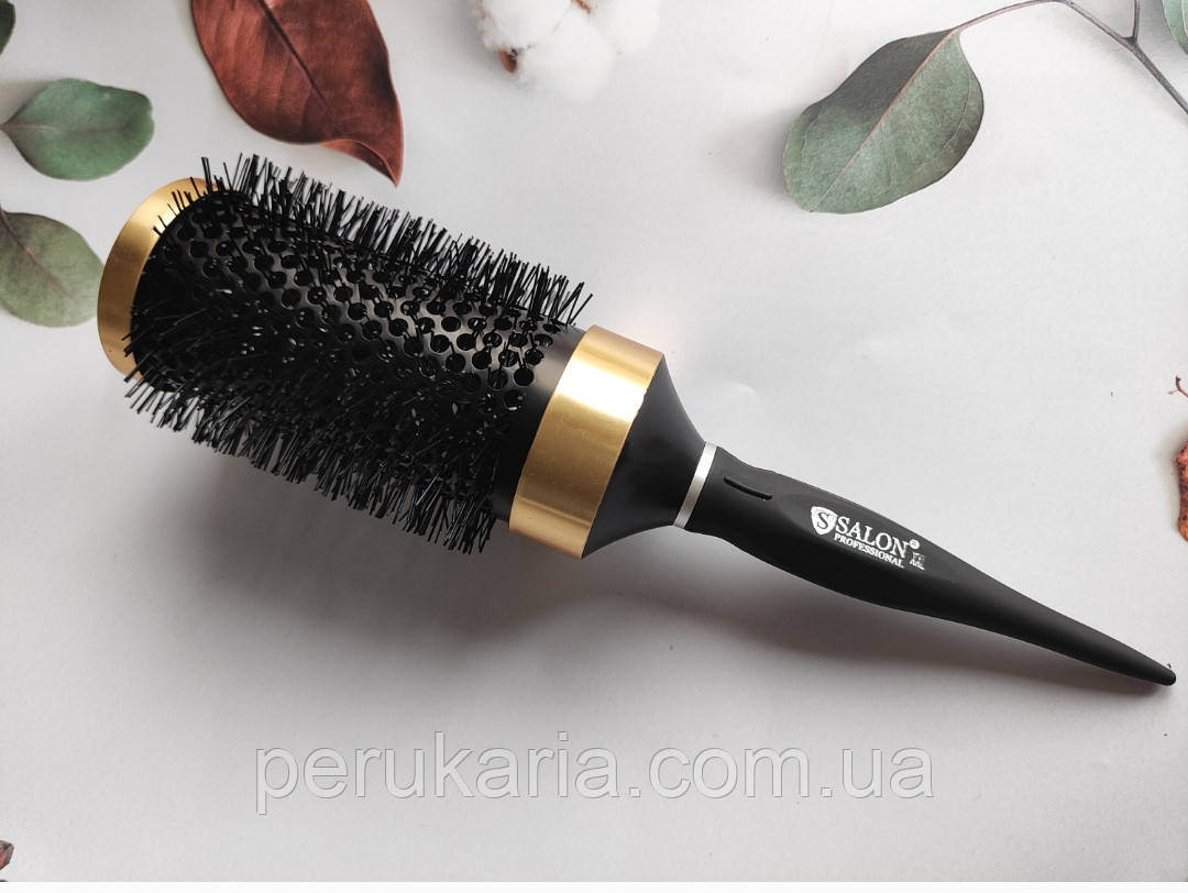 Salon Professional "Black Ceramic" керамічна, брашинг " для укладання 5,5 см, фото 1