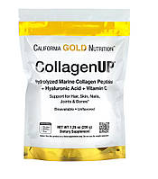 California Gold Nutrition, CollagenUP, морський гідролізований колаген, гіалуронова кислота та вітамін C, 206 г (CGN-01033)