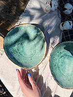 Тарілка для сніданків 500 мл, «Коричневий deep ocean»