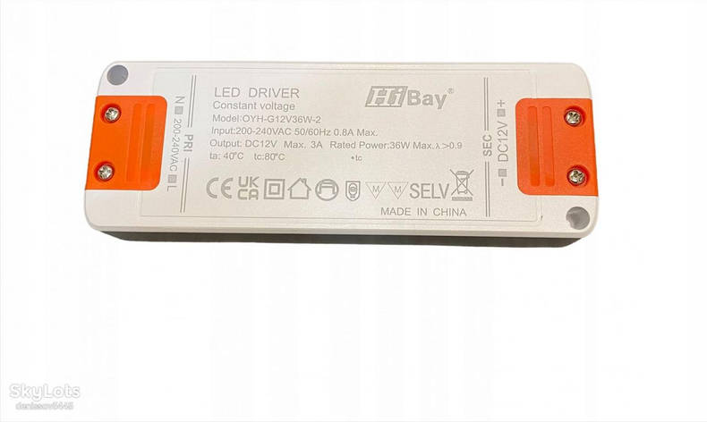 Блок живлення 12 В 36 W, Led driver, Amazon, Німеччина, фото 1