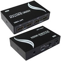 Сплітер HDMI 2x2 (2r н.HDMI - 2r н.HDMI), V 1.3