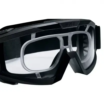 Захисні тактичні окуляри комплект Uvex Apache Goggle (9310265) прозорий, сірий, помаранчевий, фото 5