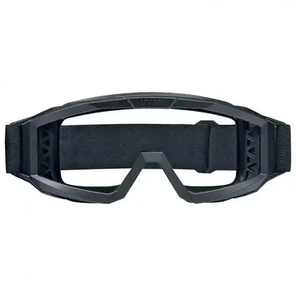Захисні тактичні окуляри комплект Uvex Apache Goggle (9310265) прозорий, сірий, помаранчевий, фото 4