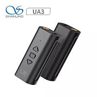 Shanling UA3 (Black) - портативный ЦАП и усилитель для наушников на AK4493SEQ, 2*AMP RT6963, Jeck 3.5/4.4