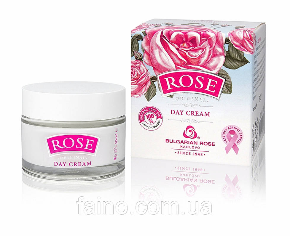 Денний крем Rose Original з трояндовою олією Bulgarska Rosa