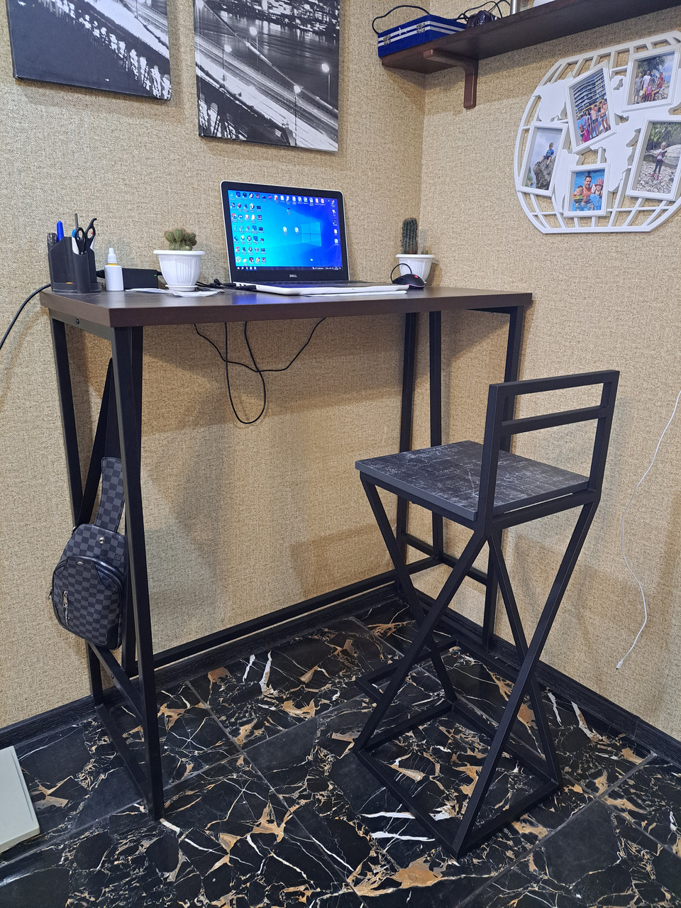 Стілець Барний S лофт в оригінальному стилі. LoFT табурет, фото 1