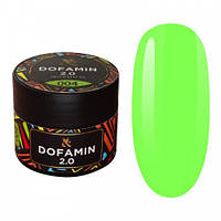 База неонова кольорова F.O.X Base Dofamin 2.0 004, салатовий неон, 10 мл