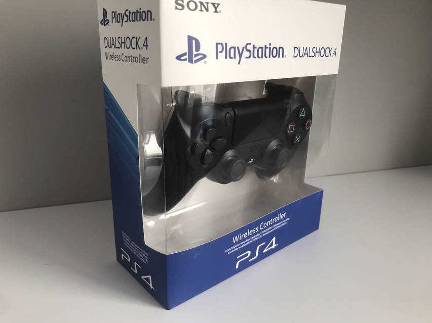 Геймпад для консоли PS4 PlayStation 4 v2 Blue Синий (CUH