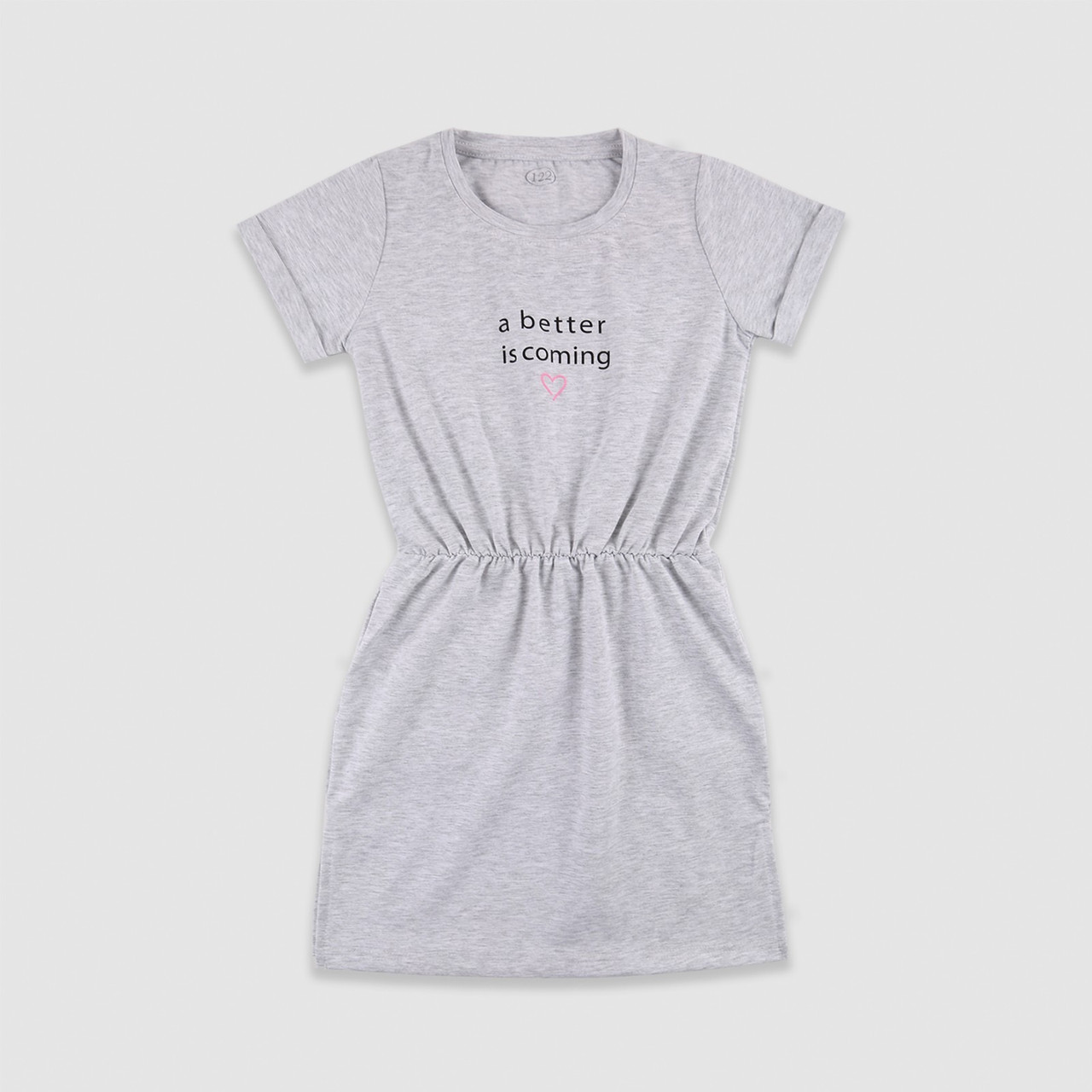 Платье  для девочки серое Flamingo 122, 152, 158, фото 1