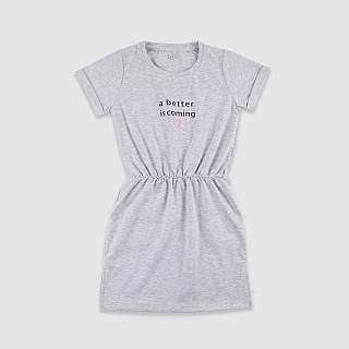 Сукня сіра на дівчинку Flamingo 122, 152, 158