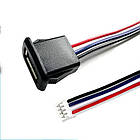 USB 2.0 - PH2.0-4P гніздо мама вологозахисне