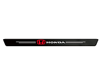 Наклейка на задний бампер карбоновая Honda все модели и другие марки автомобилей