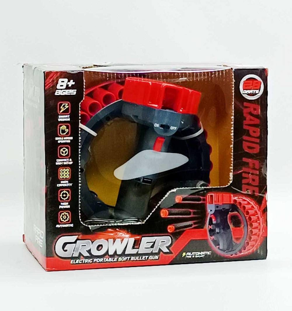 Іграшкова зброя Yi wu jiayu Бластер "Growler" поролонові кулі H01