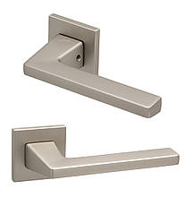 Ручки для дверей SAFITA Level HS LT MSN нікель матовий (на міжкімнатні та вхідні двері)