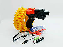 Бластер Yi Wu Jiayu "Rotating wheel" поролонові кулі KB113-2, фото 2