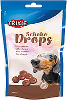 Шоколадні дропси для собак Trixie Drops Schoko 75 г, ТХ-31611