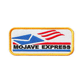 Вишитий патч Fallout Mojave Express на липучці