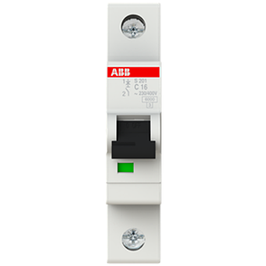 Автоматичний вимикач S201-C50 1Р 50A C 6кА System pro M compact S200 Standart ABB 2CDS251001R0504, фото 3