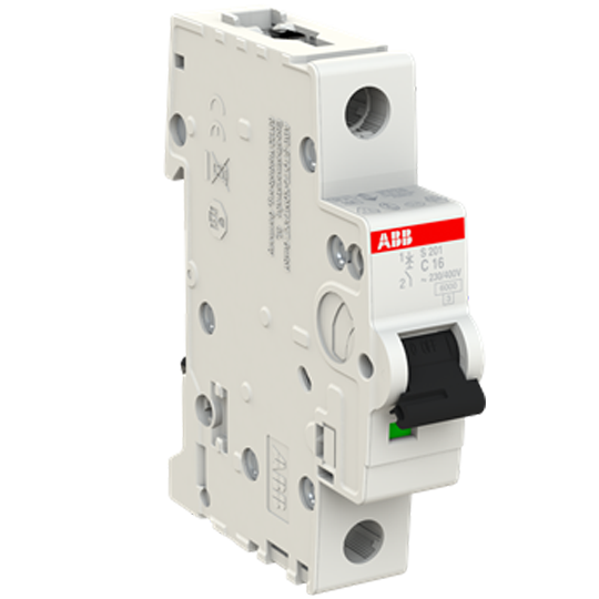 Автоматичний вимикач S201-C25 1Р 25A C 6кА System pro M compact S200 Standart ABB 2CDS251001R0254