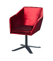 Крісло для кафе м'яке Marion MK на металевій ніжці з підлокітниками (Megastyle ТМ)