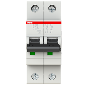 Автоматичний вимикач S202-C20 2Р 20A C 6кА System pro M compact S200 Standart ABB 2CDS252001R0204, фото 4