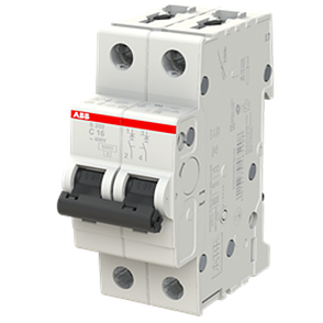Автоматичний вимикач S202-C25 2Р 25A C 6кА System pro M compact S200 Standart ABB 2CDS252001R0254, фото 3