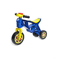 Беговел трехколесный детский мотоцикл Orion 171, синий