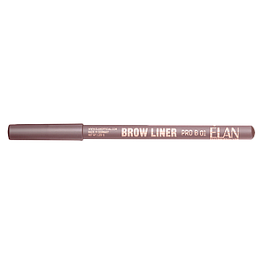 Олівець для брів пудровий ELAN Brow Liner PRO B 01 medium brown