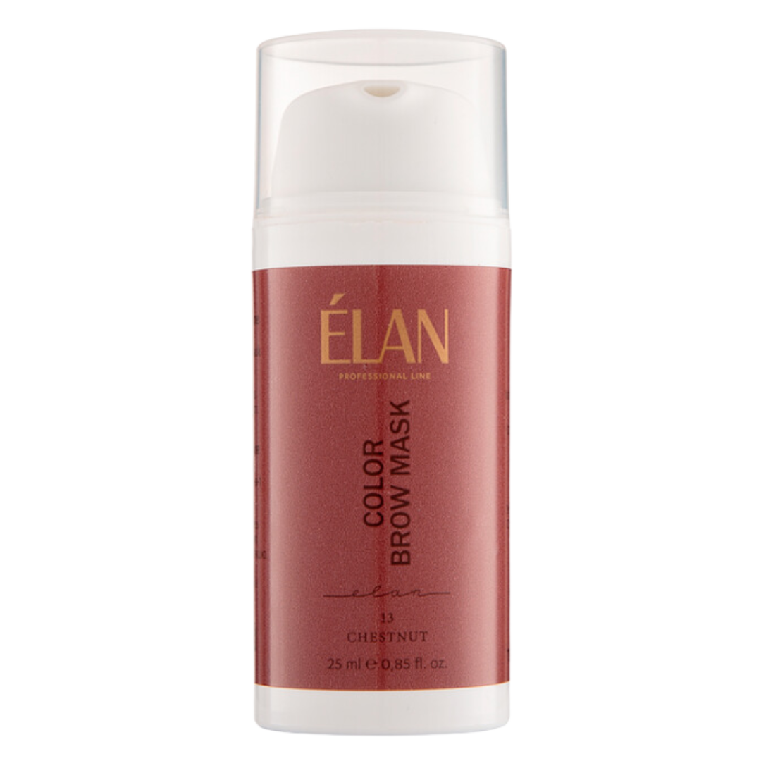 Тонуюча маска для брів 2-в-1 ELAN 13 CHESTNUT