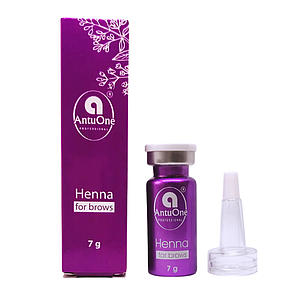 Хна для брів AntuOne колір чорний 7 г