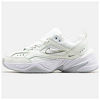 Мужские / женские кроссовки Nike M2K Tekno White Beige, унисекс белые кожаные кроссовки найк м2к текно