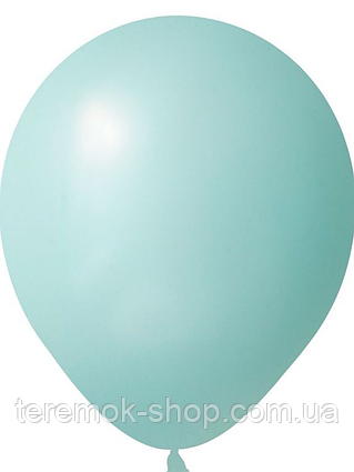 Кулі повітряні пастель аквамарин 10" 26 см Balonevi Туреччина 5 шт