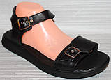 Босоніжки жіночі великого розміру від виробника модель ТН23-323Б, фото 5