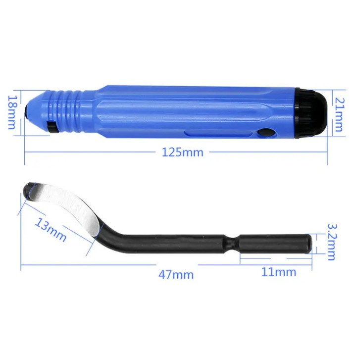 Нож для удаления заусенцев с 3D-моделей NB1100 со сменными лезвиями, Триммер для снятия заусенцев с 3D-моделей - фото 5 - id-p1873959308