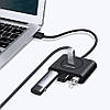 USB-концентратор UGREEN 4x USB 3.0 0.5 м Black (CR113), фото 7
