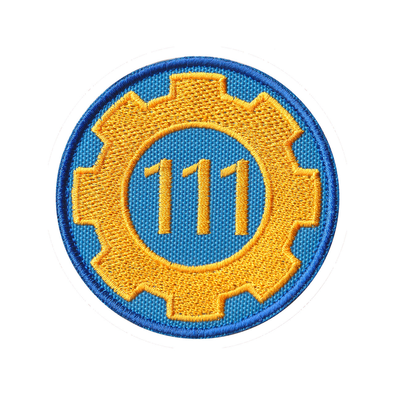 Круглий текстильний шеврон Vault 111