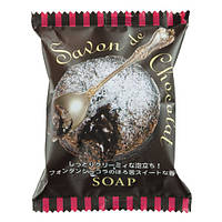 Pelican Savon de Chocolat шоколадное мыло с древесным углем, глиной, маслом какао 80 г.