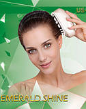Прилад для масажу голови US MEDICA Emerald Shine Рожевий, фото 2