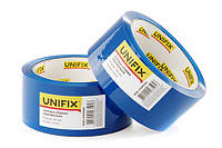 Скотч упаковочний синій (стрічка клейка) UNIFIX