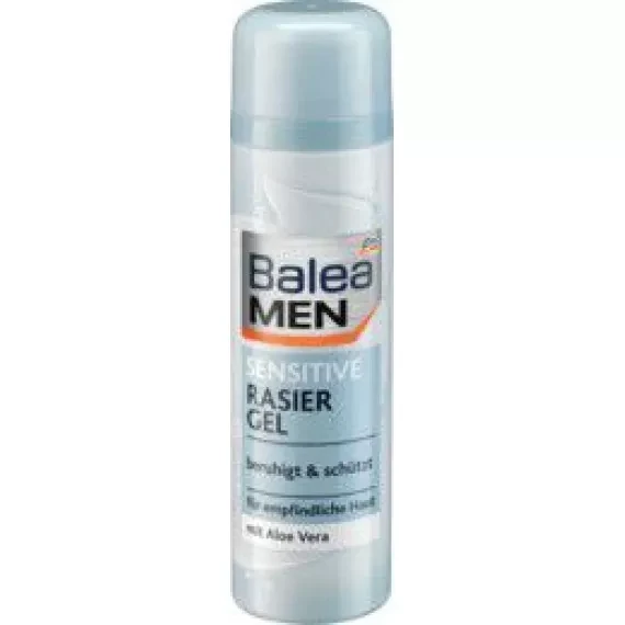 Гель для гоління для чутливої шкіри Balea MEN Rasiergel sensitive, 200 ml (Німеччина)