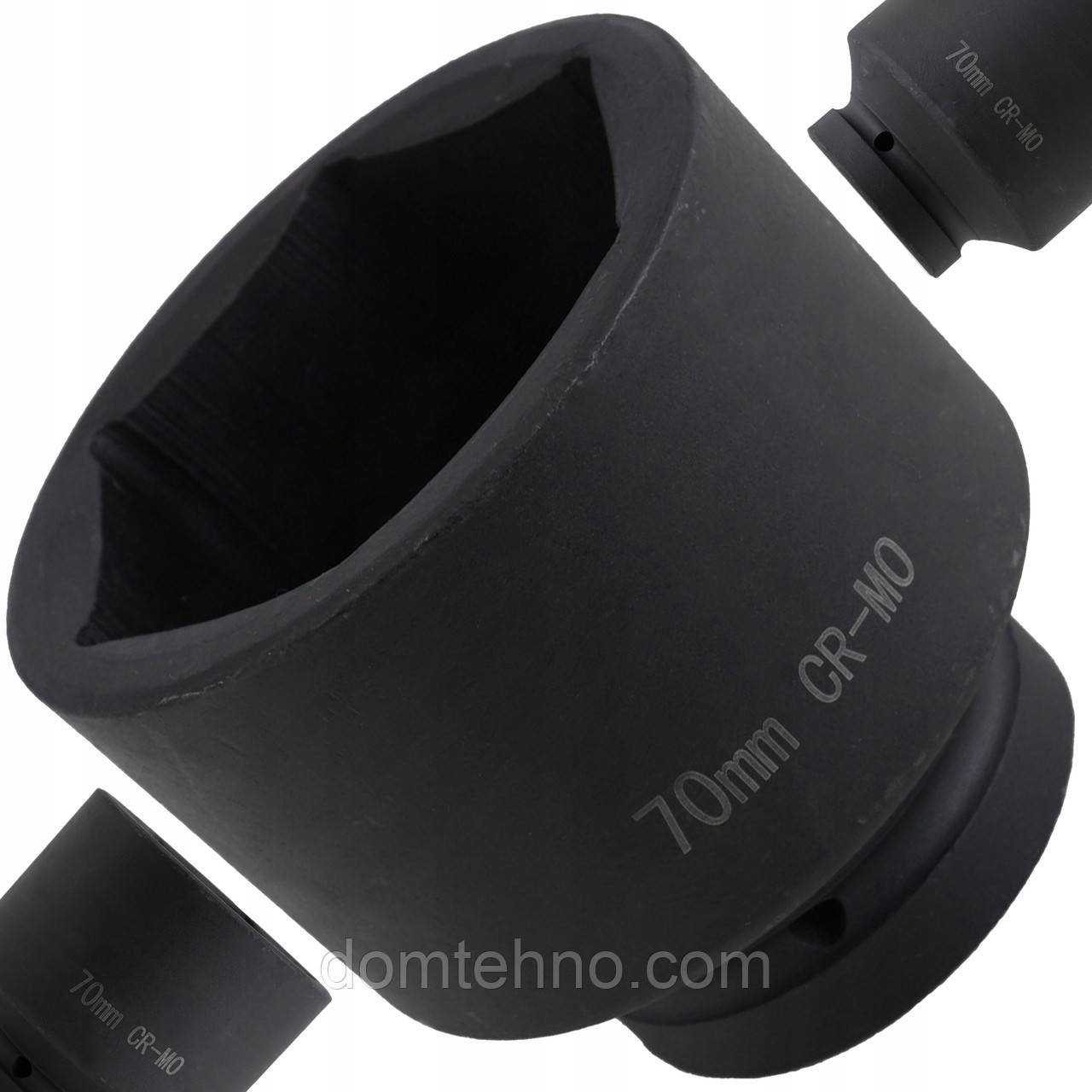 Шестигранна ударна головка гайковерта 70 мм CR-MO Ударна головка SMART 1"